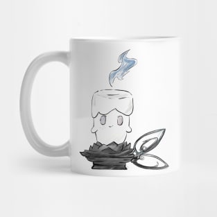 Flame Candle Shirt Mug